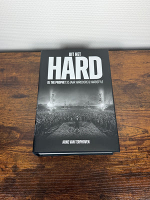(2024) Uit het Hard DJ The Prophet 35 Jaar Hardcore & Hardstyle - Book (Hardcover, With Signature)