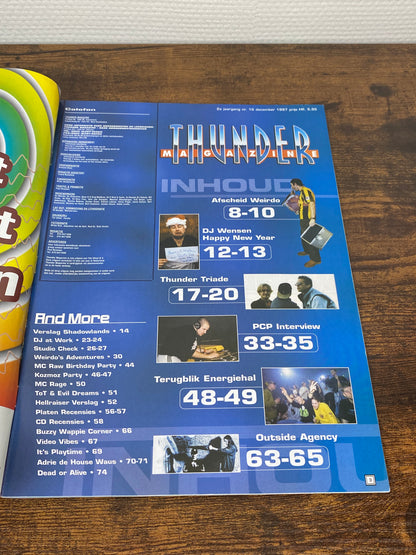 (1997) Thundermagazine 15 (With Knor Records Poster!)
