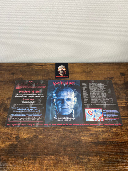 Evento Hellraiser · The Immortal Cosmos (1993) - Volantino