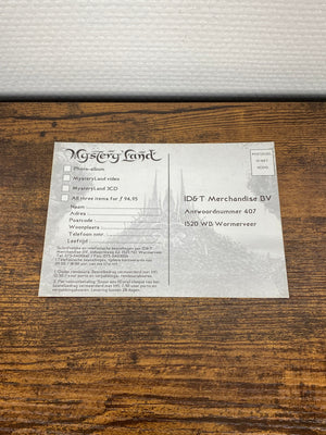(1996) Mystery Land - Postcard