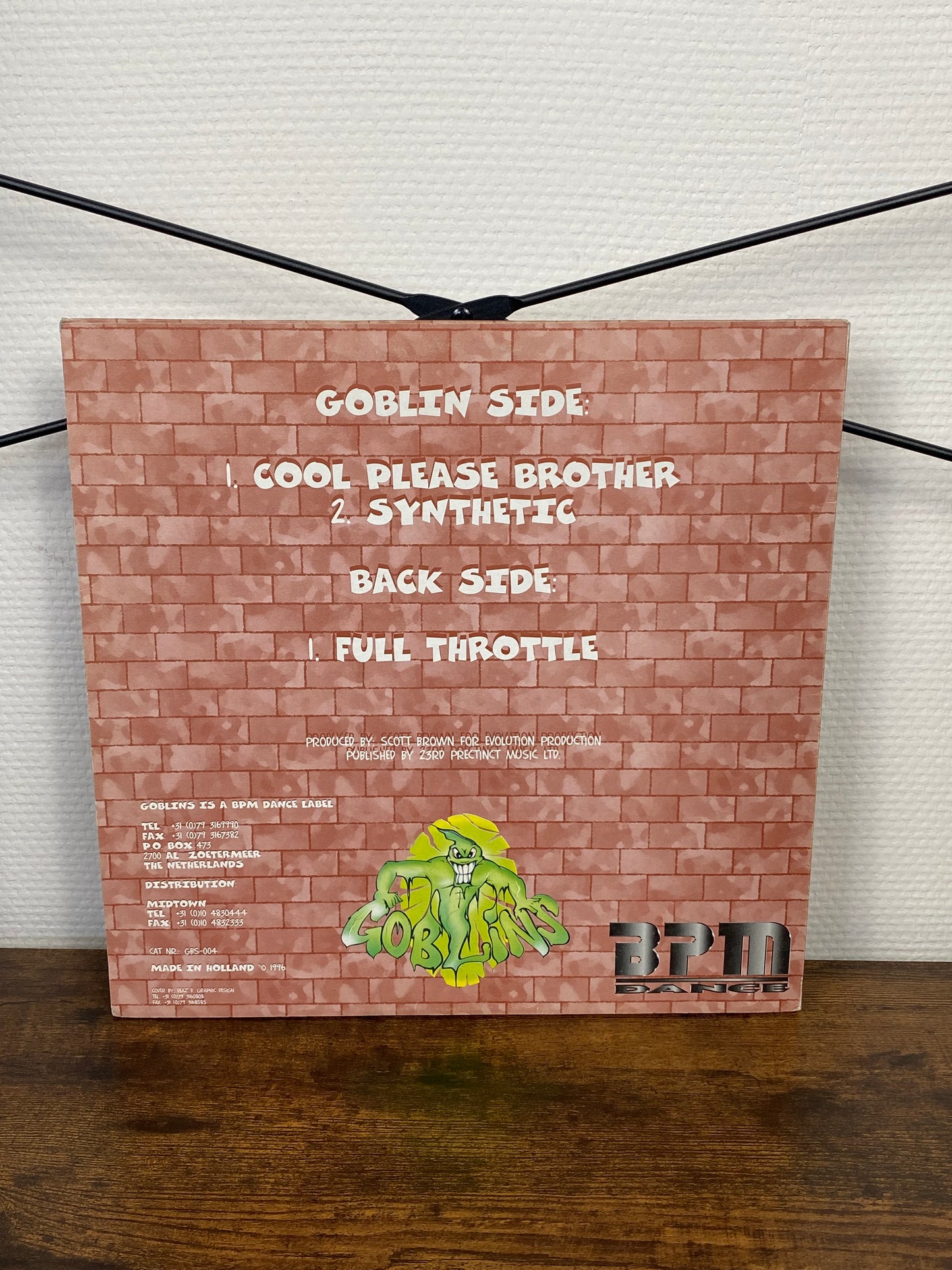 (1996) Scott Brown – Cool Please Brother (Vinyl)