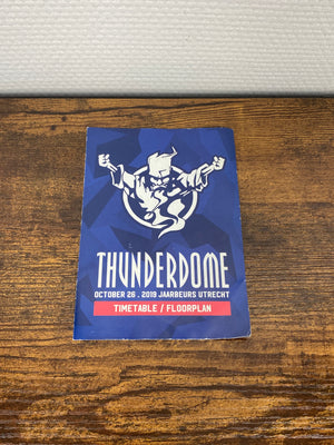 (2019) Thunderdome Timetable/Floorplan Booklet