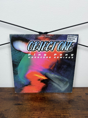 (1997) Object One – Ping Pong (Hardcore Remixes) - (Vinyl, Hardcore, Gabber)