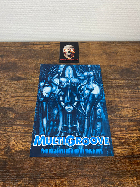 Multigroove Delicate sound of Thunder (1993) - Booklet/Flyer