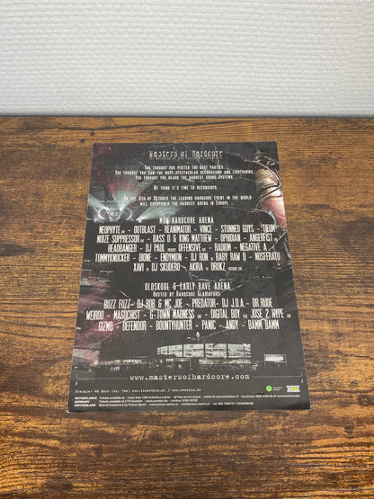 (2005) Masters Of Hardcore Flyer