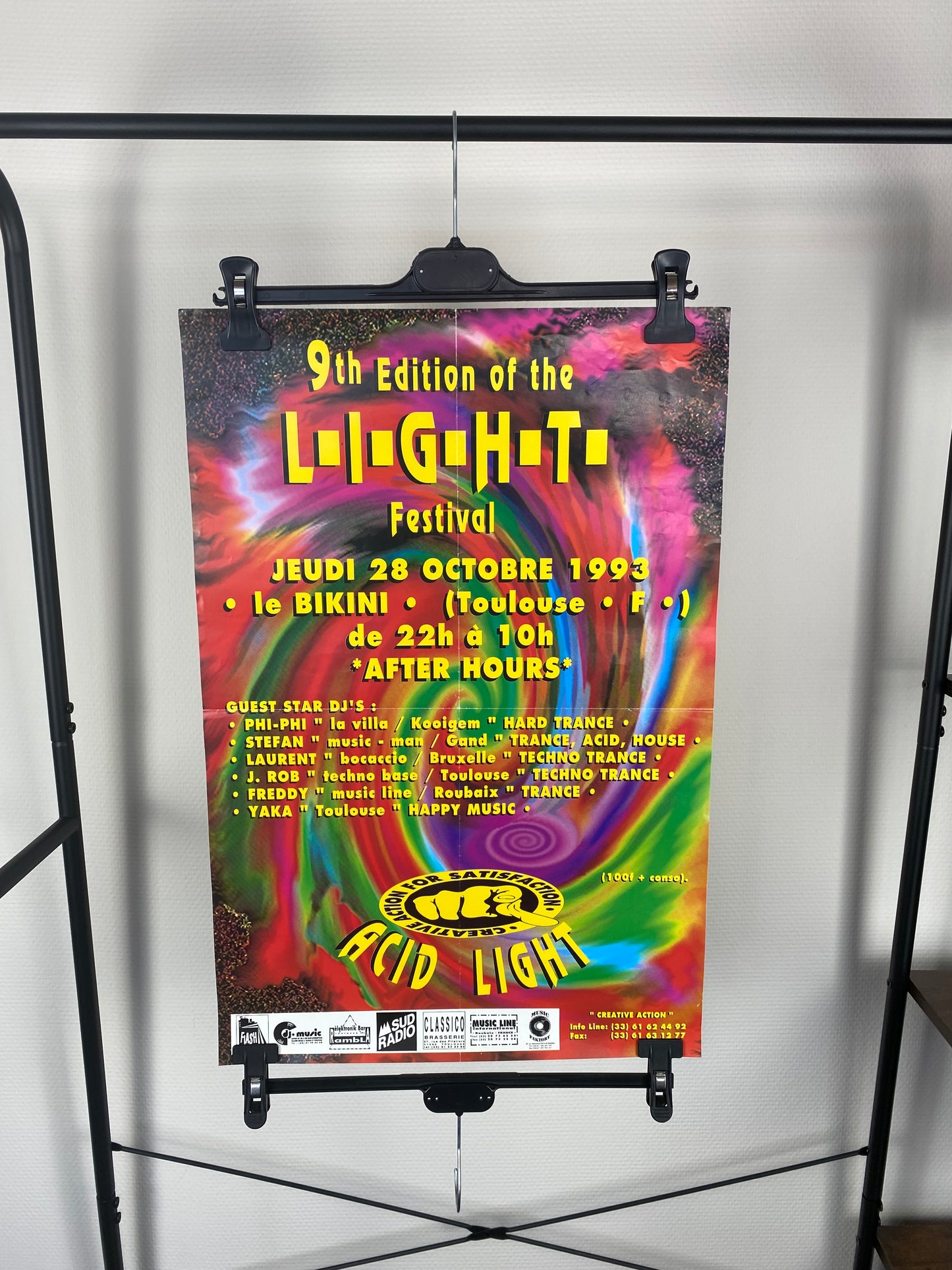 9a edizione del Festival della Luce (1993) - Poster