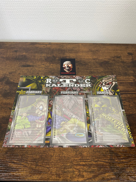 Rotterdam Terror Corps calendar