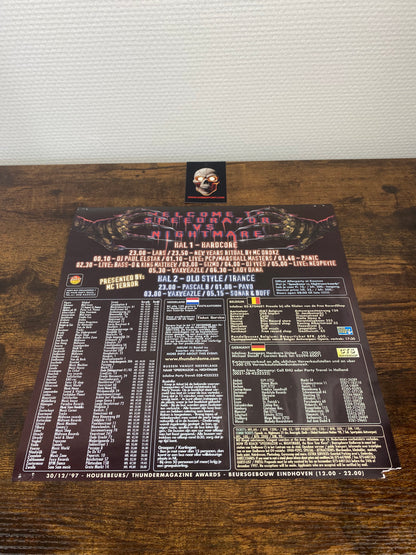 Speedrazor vs Nightmare - The Ultimate New Years Rave (1997) - big Flyer
