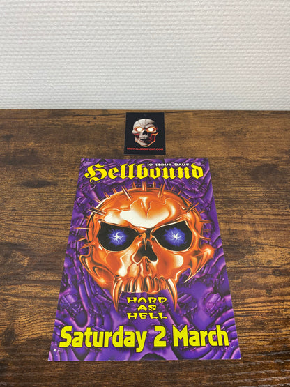 Hellbound · Hard as Hell (1996) - Flyer