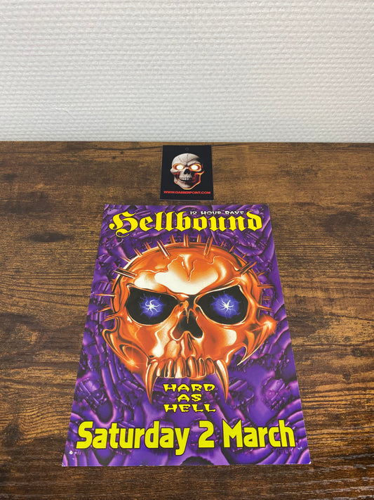 Hellbound · Duro come l'inferno (1996) - Volantino