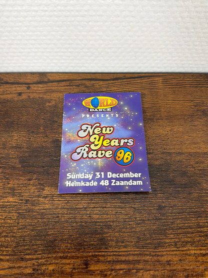 (1996) New Years Rave 96 (Flyer)