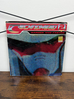 (1994) Technohead 2 - Harder And Faster (2x Vinyl, Hardcore, Gabber, Techno) - 12 TRACKS!!