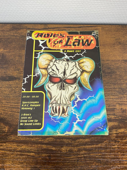 (1997) Rules of Law (Flyer)