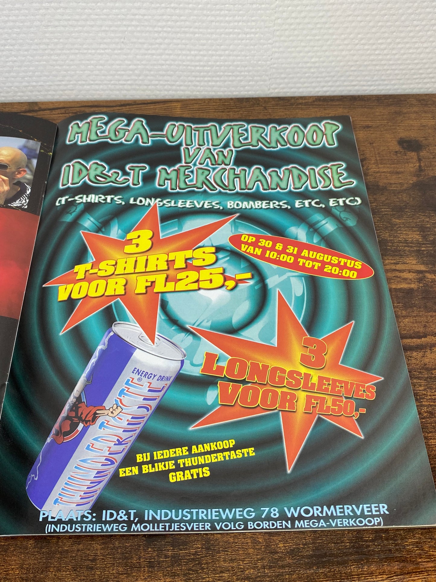 (1997) Strobe Magazine (Includes a Gabberland 1997 Poster)
