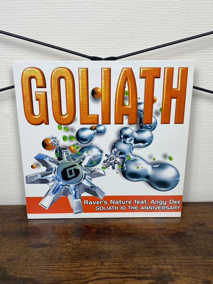 (2002, Trance, Hard Trance) Raver's Nature Feat. Angy Dee – Goliath 10 The Anniversary (Vinyl)