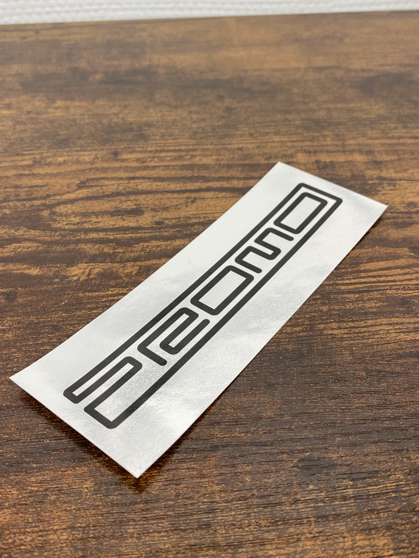 (Chrome) DJ Promo Sticker