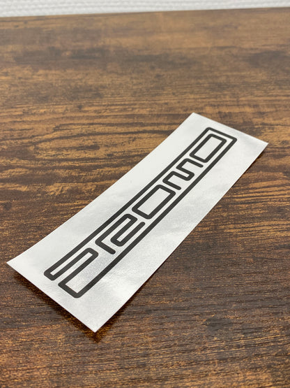 (Chrome) DJ Promo Sticker