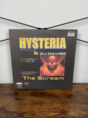 (2002) Hysteria vs. DJ Daviso – The Scream (Vinyl, Hardcore)