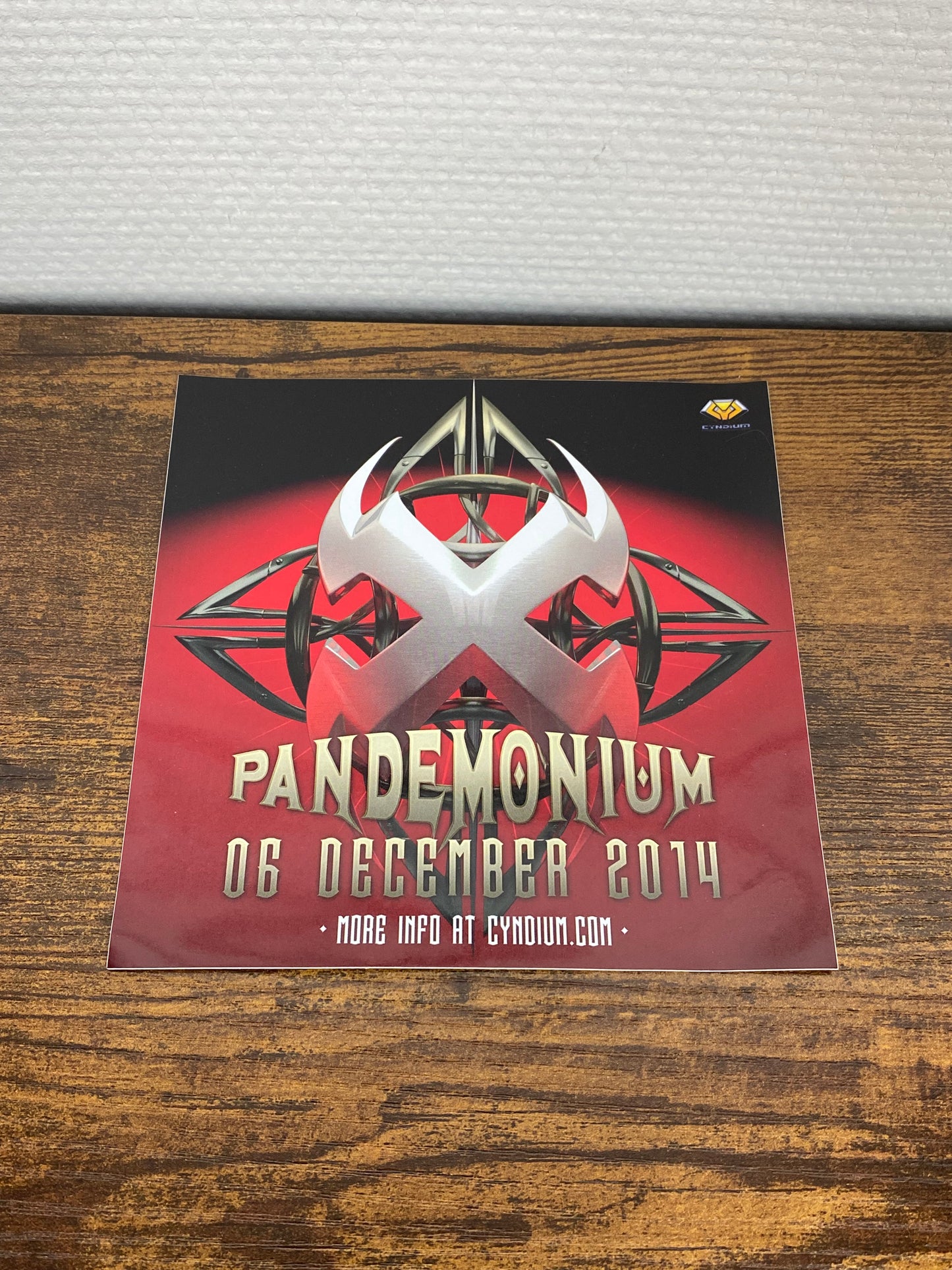 (2014) Pandemonium Sticker