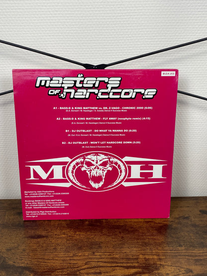Bass-D & King Matthew - DJ Outblast - Dr Z-Vago – Masters Of Hardcore (Vinyl)