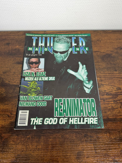 (1998) Thunder Magazine 27 (Including Heroes Of Hardcore Poster)