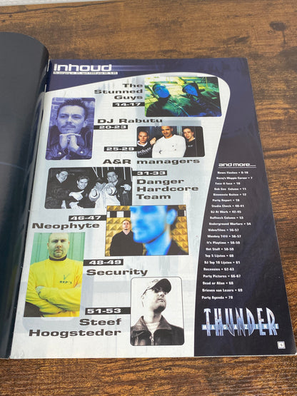 (1999) Thundermagazine 31 (With Traxtorm Records & Planet Hooligan Double-Sided Poster And Neophyte Records Poster!)