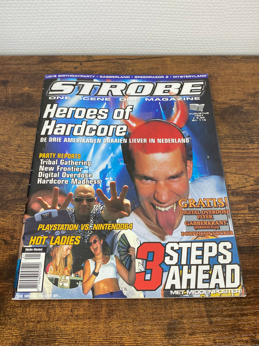 (1997) Strobe Magazine (Includes a Gabberland 1997 Poster)
