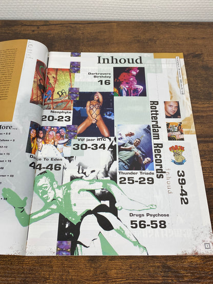 (1998) Thundermagazine 26 (With Rotterdam Terror Corps & Promo File 001 Double-Sided Poster!)