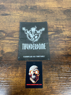 Opuscolo Thunderdome 2009 (Planimetria e orario)