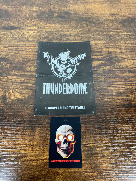 Thunderdome 2009 Booklet (Foorplan and Timetable)
