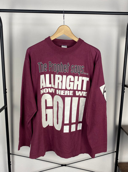 The Prophet (Allright Now Here We Go!!!) longsleeve - Size L