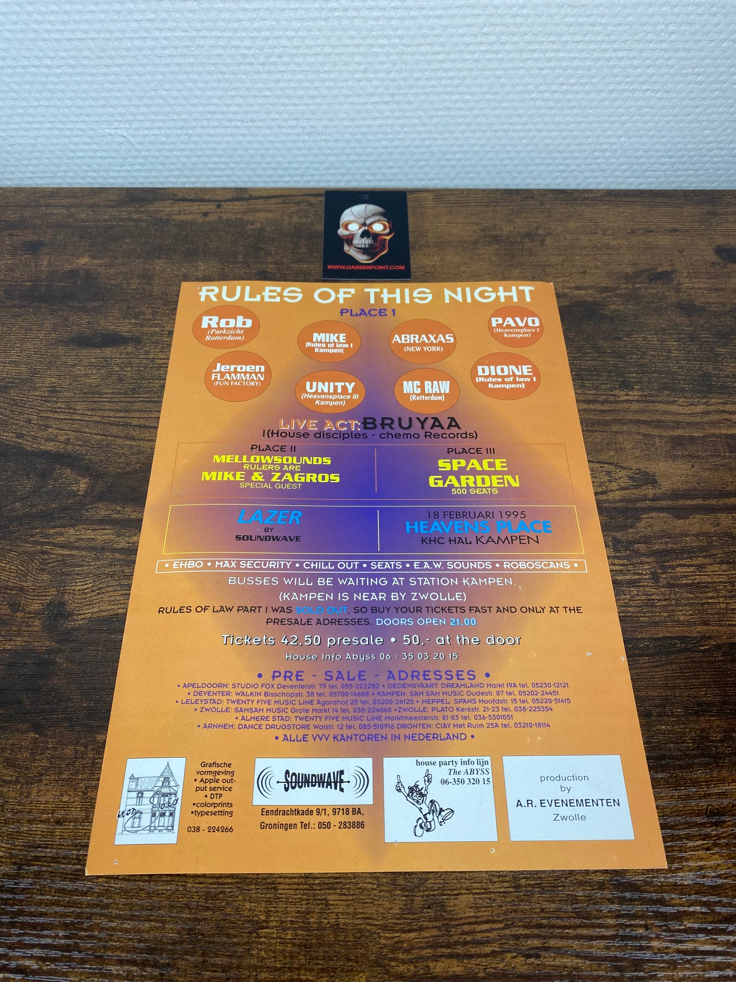 Rules of Law part 2 (1994) - Flyer