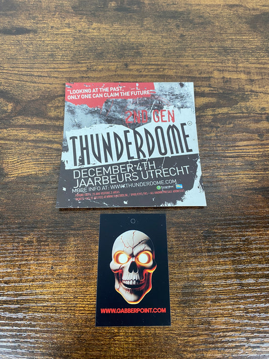 Thunderdome 2004 (Malice to Society) Flyer