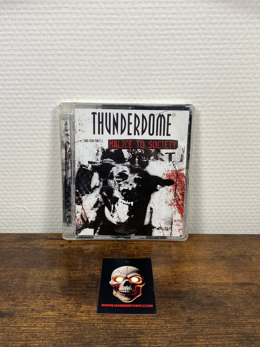 Thunderdome 2a generazione Parte 1 - Malizia verso la società (2x CD)