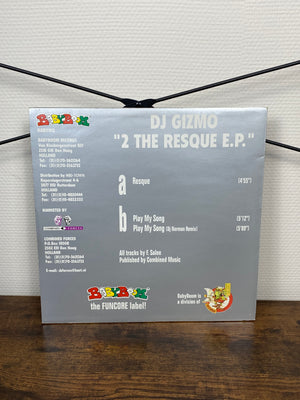 (1995) DJ Gizmo – 2 The Resque E.P. (Vinyl)