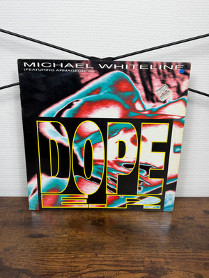 (1993) Michael Whiteline Featuring Armageddon – Dope E.P. (Vinyl, Hardcore, Acid, Gabber, Techno)