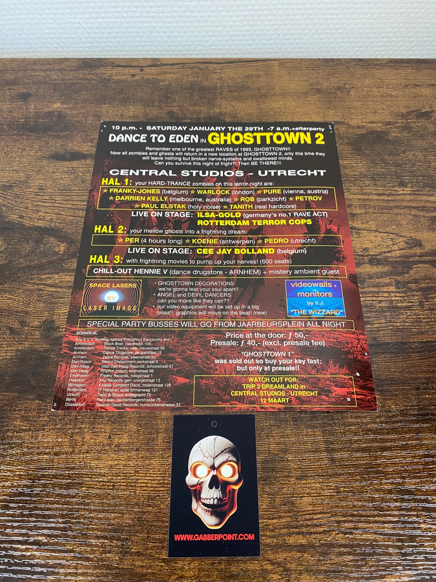Ghosttown 2 (1994) Flyer