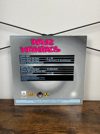 (1996) Rave Maniacs – Throw Down The Beat (Vinyl)