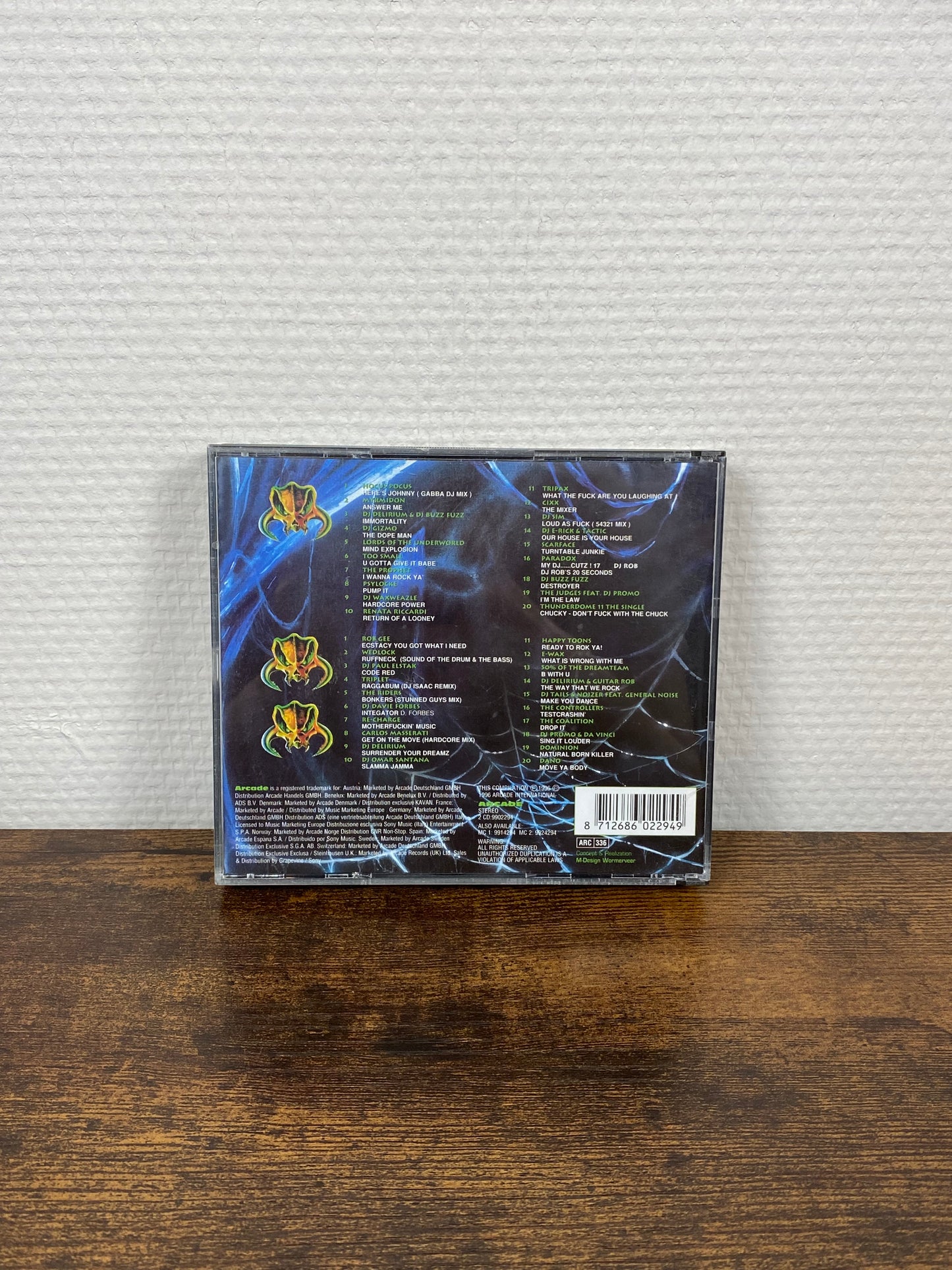 Thunderdome XII (Caught In The Web Of Death) - (2x CD)