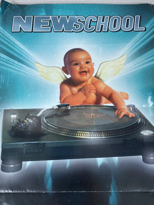 Poster ID&amp;T Newschool + volantini TMF/Shadowlands '98