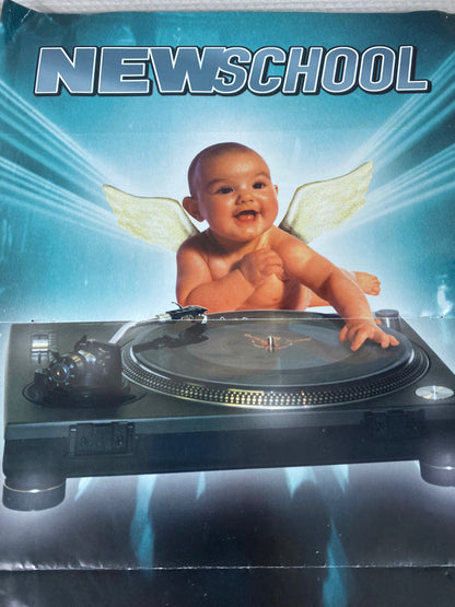 Poster ID&amp;T Newschool + volantini TMF/Shadowlands '98