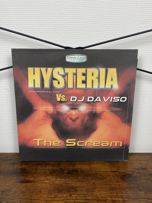 (2002) Hysteria vs. DJ Daviso – The Scream (Vinyl, Hardcore)