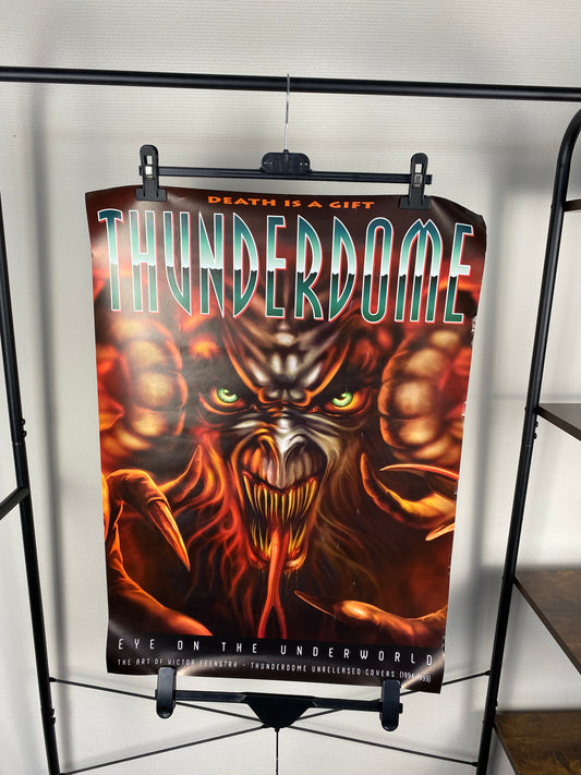 Thunderdome Death Is A Gift - Poster - (Victor Feenstra - Unreleased Covers 1994-1999)