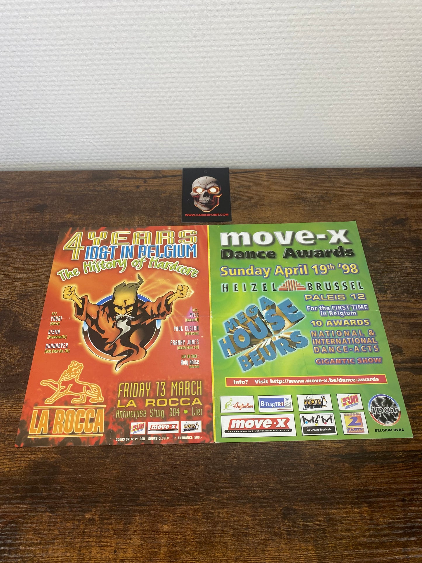 Global Hardcore Nation (The Reunion, 1998) - Flyer
