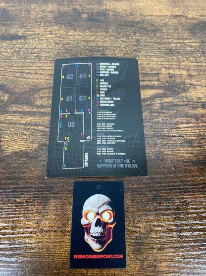 Thunderdome Breaking Barriers 2010 Flyer (Timetable and Floorplan)