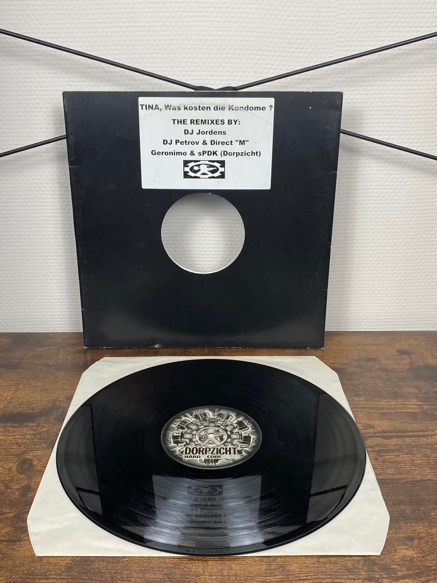 (1998) DJ AcesOne (Dorpzicht) – Tina, Was Kosten Die Kondome? (The Remixes) - (Vinyl)