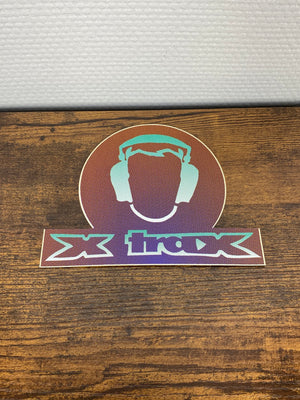 X-trax Records Sticker