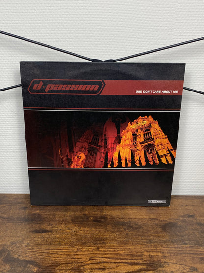 (2004, Hardcore, Gabber) D-Passion – God Don't Care About Me (Vinyl)