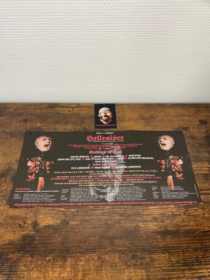 Hellraiser Event &amp; Immortality (1993) - Volantino