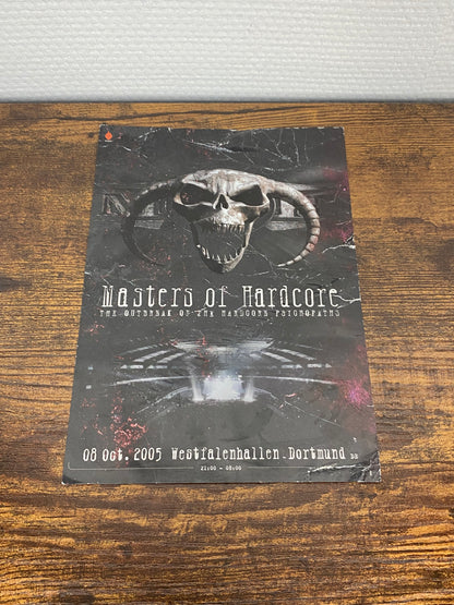 (2005) Masters of Hardcore · The Outbreak of Hardcore Psychopaths (Flyer)